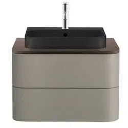 Duravit Happy D.2 Plus Konsole Nussbaum gebürstet Matt 650x480x16 mm - HP031B06969 HP031B06969