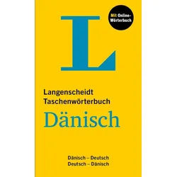 Schulbuch Langenscheidt Taschenwörterbuch Dänisch Dänisch - Deutsch / Deutsch - diverse gelb