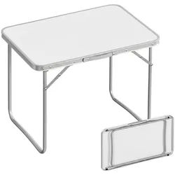 Relaxdays Campingtisch , Multicolor , Holzwerkstoff, Metall , 70x68.5x50 cm , Gartenmöbel, Gartentische, Klapptische