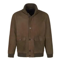 Lederblouson Louis Sayn grün