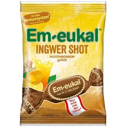 Em-eukal® Ingwer Shot Hustenbonbon gefüllt