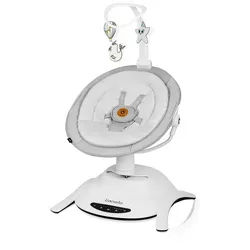 lionelo Babywippe Bella und Bella Set, 360' drehbarer Sitz, 12 beruhigende Melodien mit Lautstärkeregelung grau