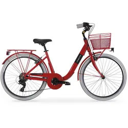 MBM Citybike PEOPLE Lady 26 Zoll, ruby red