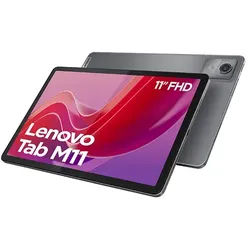 Lenovo Tab M11 4GB 128GB Wifi + LTE - Luna Grey + Pen Processeur MediaTek Helio G88 2,00 GHz , Android, 128 Go eMMC