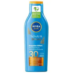 Nivea Sonnenschutzlotion Sonnencreme, Schutz Braeune Lotion LSF30, 1-tlg.