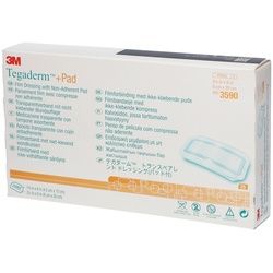 3MTM TegadermTM + Pad Transparentverband mit nicht klebender Wundauflage 9 x 20 cm