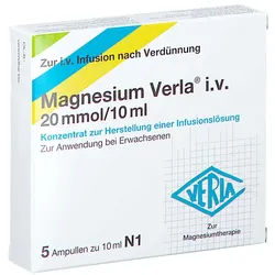 Magnesium Verla i.v. 20 mmol/10 ml