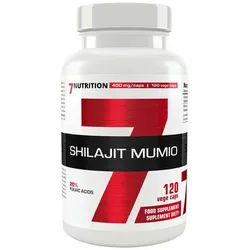 7Nutrition 7Nutrition Shilajit Mumio 400mg 120 vcaps Kapseln, 58 g, Jede Kapsel enthält 400 mg Mumio-Extrakt