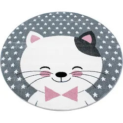 Teppich, KIDS 0550, PINK, 120 x 120 cm
