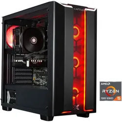 CAPTIVA Gaming-PC "Advanced Gaming R94-055", schwarz, Microsoft Windows 11 Home (64 Bit), 16 GB RAM 1.000 GB SSD, Desktop-PCs