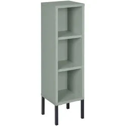 Jimmylee Babyunterstellregal , Grün , Holzwerkstoff , 2 Fächer , 25x89x25 cm , DIN EN ISO 9001 , Beimöbel erhältlich, stehend , Baby & Kindermöbel, Babyzimmer, Wickelkommoden & Zubehör