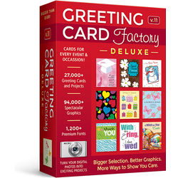 Greeting Card Factory Deluxe 11, English