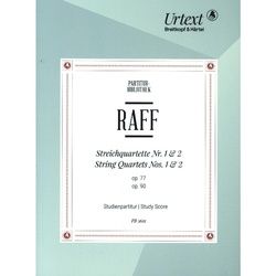 Streichquartett Nr. 1 D-Moll Op. 77 Und Nr. 2 A-Dur Op. 90 - Joachim Raff, Kartoniert (TB)