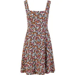 Blutsgeschwister Strapteaserette Damen Kleid zippy zebra M