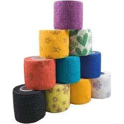 NatuSol Kohäsive Bandage 10 cm x 4,5 m 'Set II' Binden 6 St