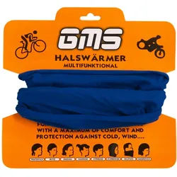 GMS Cotton Halswärmer, blau für Männer