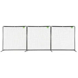 EXIT Fußballtor Ballfangnetzanlage Backstop, Leichter Auf- und Abbau dank Klicksystem
