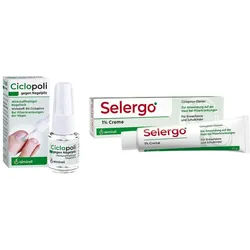 Ciclopoli gegen Nagelpilz (6.6 ml) + Selergo 1% (40 g)