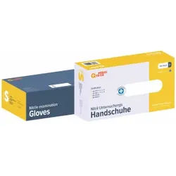 Medic To Go Nitril Untersuchungshandschuh, blau, puderfrei, Nitril Einweghandschuhe mit einer optimalen Passform und hoher Griffsicherheit, 1 Karton = 40 Packungen à 100 Stück, Größe S (6)
