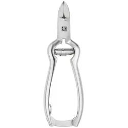 Zwilling Nagelzange Zwilling Premium Nagelzange mit Pufferfeder Manicure Pediküre, 1-tlg. silberfarben