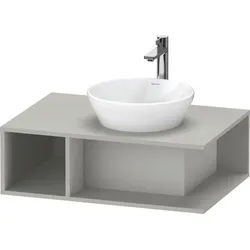 Duravit D-Neo Konsolenwaschtischunterbau wandhängend Betongrau Matt 800x550x260 mm - DE495800707 DE495800707