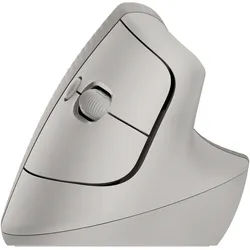 LOGITECH Lift Vertical Ergonomic Mouse, Sand, Logi Bolt, USB/Bluetooth
