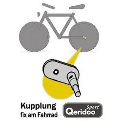 Kupplung für Qeridoo Fahrradanhänger bis 2016