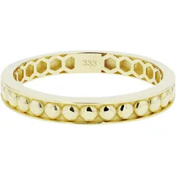 Fingerring ADELIA ́S "Damen Ring aus 333 Gold" Gr. 58, gold, Fingerringe, Damen, 58, Fingerring