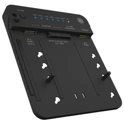 ICY BOX CloneStation & DockingStation IB-2913MCL-C31 M.2 NVME & SATA 2.5''/3.5'' SSD/HDD