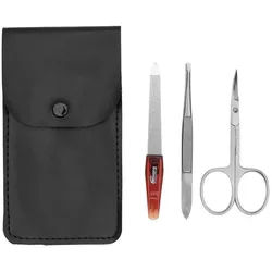 May Saphir-Nagelfeile Maniküre-Set - Nagelpflege-Etui - Taschen-Etui - Feine Nagel