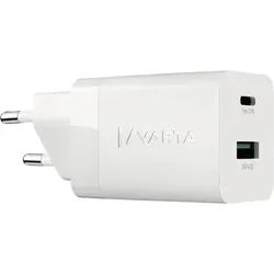 Varta 57955 101 111 Ladegerät für Mobilgeräte Universal Weiß AC Schnellladung Drinnen