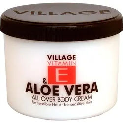 Village Pflege Vitamin-EAll Over Body Cream Aloe Vera 500 ml