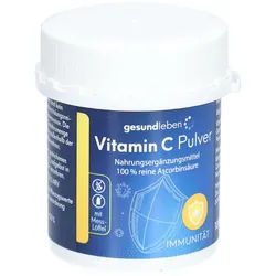 gesund leben Vitamin C Pulver 100 g 100 g Pulver