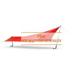 Hilleberg Tarp 5 (Maße 315 x 215 cm / Gewicht 0,32kg) - STK - rot