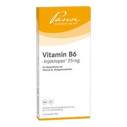 Vitamin B6 Injektopas 25 mg Injektionslösung
