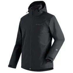 Maier Sports Funktionsjacke Gregale DJ M Herren Wanderjacke wasserdicht, Outdoorjacke mit Kapuze schwarz 25