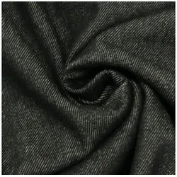 SCHÖNER LEBEN. Stoff Jeansstoff Stoff Jeans 11,7OZ schwarz schwarz