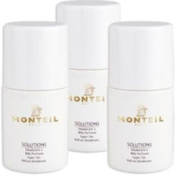 Monteil Solutions Super Sec Roll-On Deodorant 3x50 ml 150 Frauen