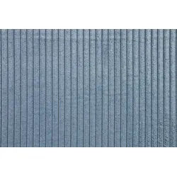 Stofferia Stoff Polsterstoff Teflon Breitcord Azores Taubenblau, Meterware blau