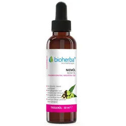 Bioherba Niemöl Azadirachta Indica Seed Oil Reines Trägeröl 50 ml