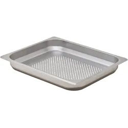 ILSA Gastronorm 1/2 gelochter Behälter aus Edelstahl 18/10, 15 cm hoch