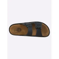 Franken-Schuhe Pantolette Pantolette blau 45 EU