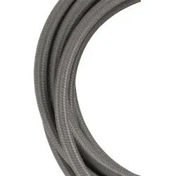 Bailey-Gewebekabel 2-adrig grau 3m