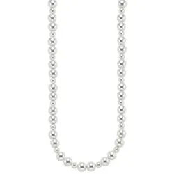 Bruno Banani Edelstahlkette Schmuck Geschenk, mit Achat und Muschelkernperle weiß