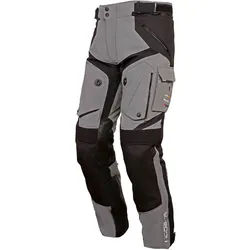 Modeka Panamericana II, Textilhose wasserdicht - Grau/Schwarz - Lang M