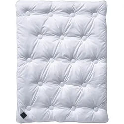 Billerbeck Kinderdecke Washplus 95 Uno , Weiß , Textil , Füllung: Polyester, Hohlfaser , 100x135 cm , für Hausstauballergiker geeignet, strapazierfähig, weich und anschmiegsam, formstabil, hygienisch, waschbar bis 95°C , Schlafen, Babybettausstattung, Babydecken & Babykissen