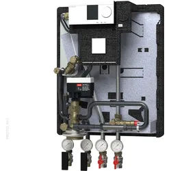 Danfoss Hausstation VXe Solo H OP HT, 2 HE:47kW, ECL310, PN25