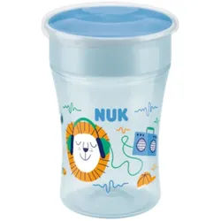 NUK Trinklernbecher Magic Cup 360°-Trinkrand 230ml blau (10255602) 1 St