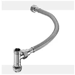 Schell Anschlussset 041160699 für Eckventil-Thermostat, flexibel, verchromt