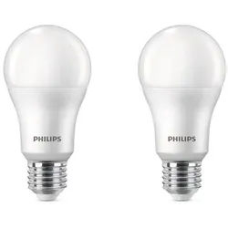 LED-Lampe Standard 13W/827 (100W) Frosted 2-pack E27